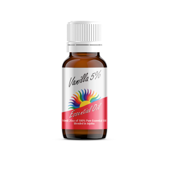 Vanilla 5% in Jojoba Essential Oil
